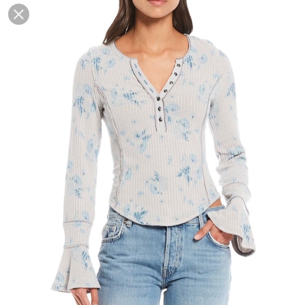 Free People knit top.